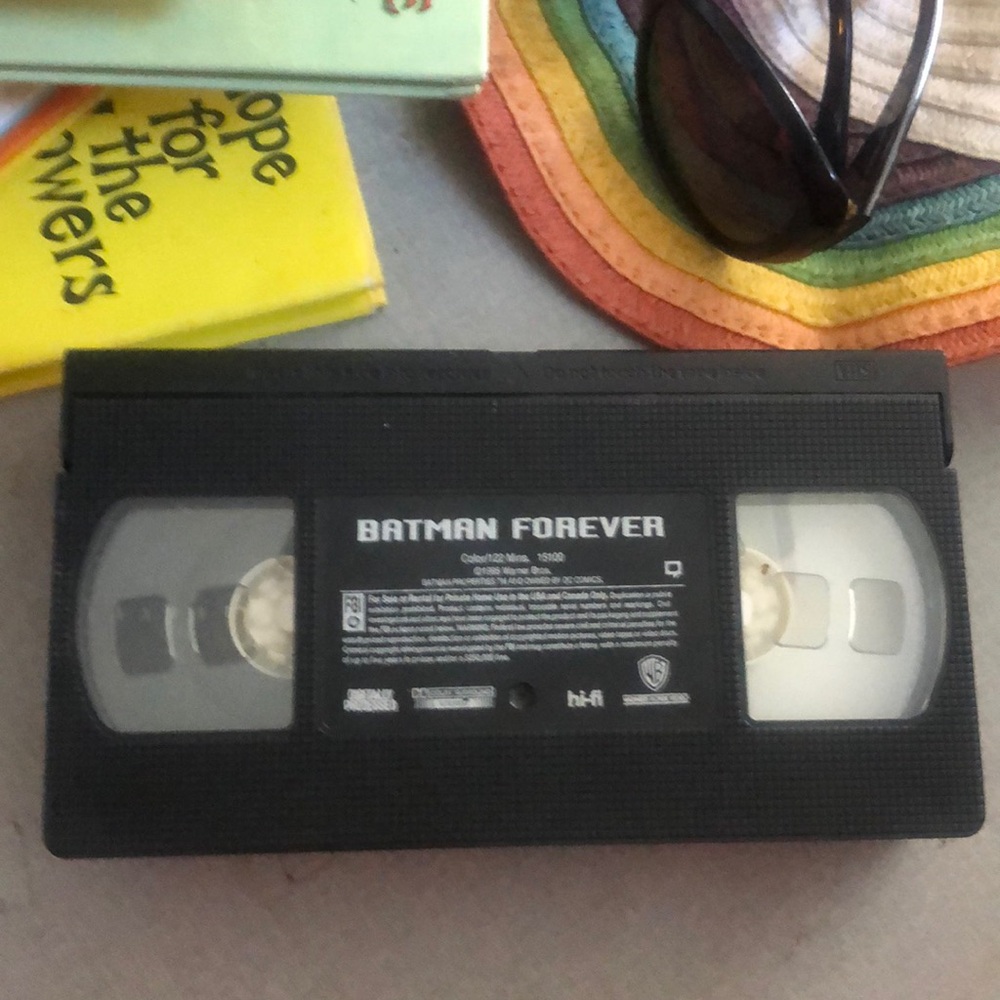 Batman forever on VHS video tape excellent like new condition